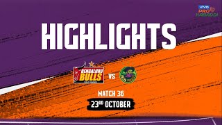Match Highlights: Bengaluru Bulls vs Patna Pirates | October 23 | vivo Pro Kabaddi