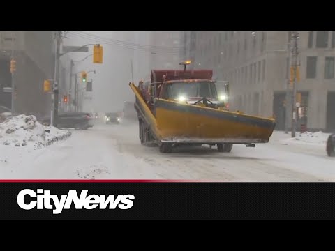 Winter storm brings hazardous conditions to Toronto and GTHA