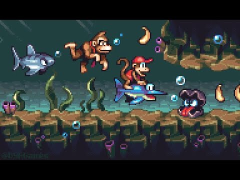 Donkey Kong Country Series Relaxing Music Mix (RESTORED)