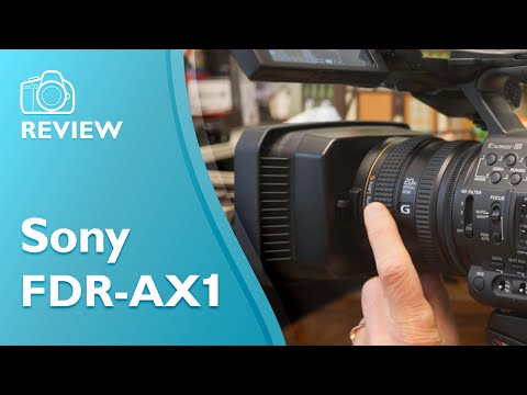 מצלמת וידאו Sony FDRAX1 סוני תמונה 2