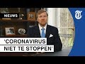 Dit zei de koning in zijn toespraak over de coronacrisis