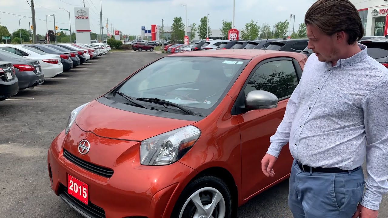 Check Out the Pre-Owned 2015 Scion iQ 2dr Hatchback at ...