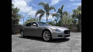 Video Thumbnail for 2011 Maserati Quattroporte S
