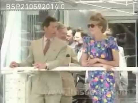 PRINCE AND PRINCESS  DIANA OF WALES SPAIN EXPO 21 MAY 1992
