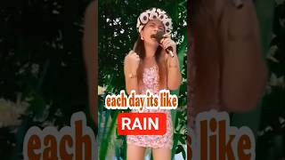 RAIN by Donna Cruz #coversong #rain #trendingshorts