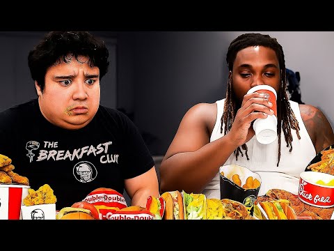Eating 10,000 Calories in One Day Challenge
