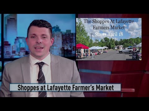 NJ Sussex County Shoppes At Lafayette Farmers Market Opens For Season