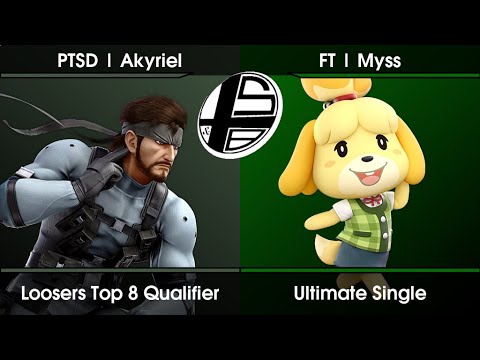 S&Bagar #8 Loosers Top 8 Qualifier - Akyriel (Snake) Vs. Myss (Isabelle) SSBU Ultimate Tournament