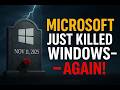 Microsoft Just Killed Windows Again