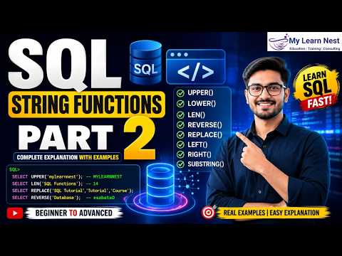 9 Sql String Functions Part 2
