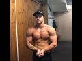 18 Year Old bodybuilder physique update 3 weeks out muscle flex