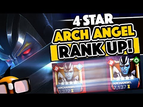 FINALLY! Arch Angel Rank Up, Gameplay, and Comparison: 4 Star Rank 5/50