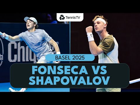 Joao Fonseca vs Denis Shapovalov | Basel Highlights 2025