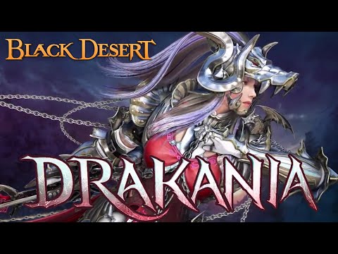 Drakania New Class Trailer, Destroyer of Ynix (Female Dragon Warrior) [Black Desert Online]