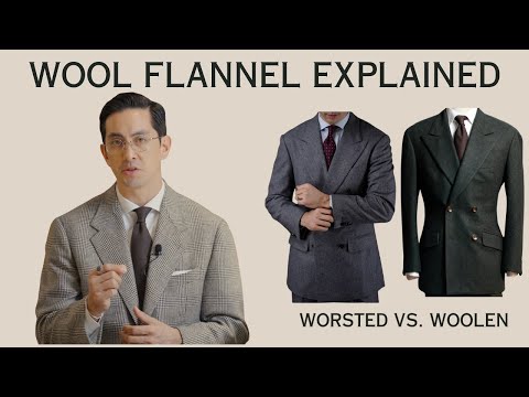 Worsted vs Woolen Flannel Suits — The Difference & Which is Best for You