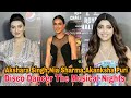 Television Hot Beauties Akshara Singh Nia Sharma Akanksha Puri At Disco Dancer The Musical Nights