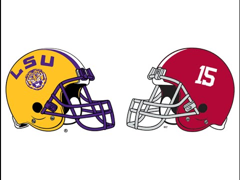 2015 #2 LSU at #4 Alabama (Highlights)