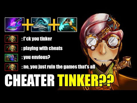Cheater or Just Normal Player?? | Tinker Dota 2 Gameplay