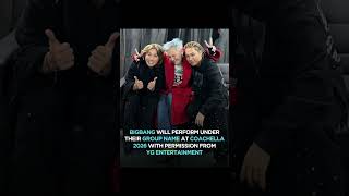 G-Dragon,Taeyang, and Daesung will perform at the Coachella Valley Music and Arts Festival on April.