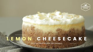 레몬 치즈케이크 만들기 : Lemon cheesecake Recipe - Cooking tree 쿠킹트리*Cooking ASMR