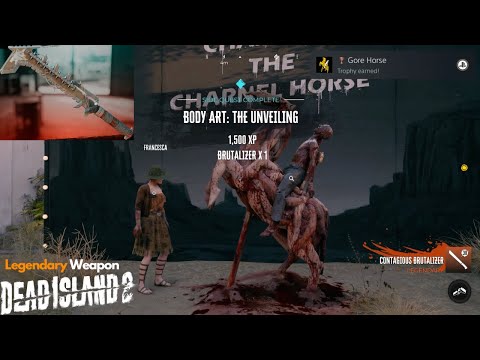 Legendary Weapon Dead Island 2 Brutalizer Side Quest Body Art The Unveiling