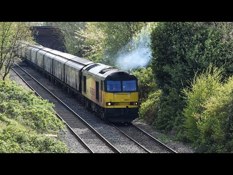 GBRf Class 60 No. 60047 on 6E17 Liverpool Biomass Terminal - Drax Aeson 23.04.22 - HD