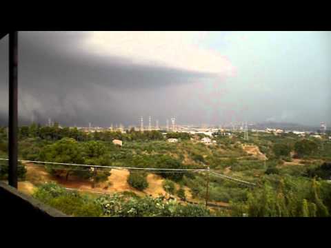 Uragano a Pace del mela (Me) 19\09\2011