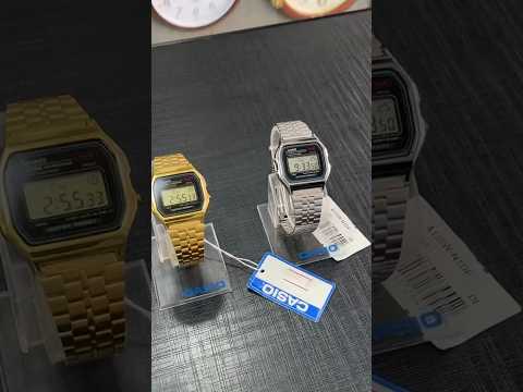 Original Casio 159 Vintage Digital Model | Golden & Silver | @timecentre5288 | #short #shorts #fyp