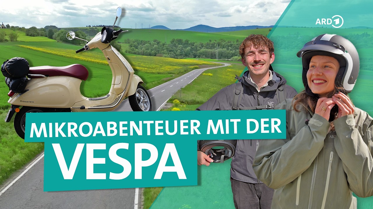 Mikroabenteuer mit der Vespa: 3 Tage durch Hunsrück, Mosel und Eifel nach Köln | ARD Reisen
