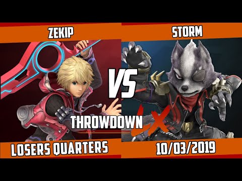 Throwdown LX #55 - Zekip (Shulk) vs Storm (Wolf) - SSBU Losers Quarters