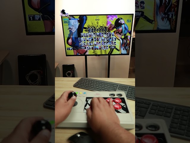 Vídeo relacionado con Leapiture Arcade Fight Stick Wired Arcade Joystick PC Street Fight Controller Juegos De Arcade Accesorios Joystick arcade stick 8bitdo Mando ps3 Mando arcade para PC/PS3