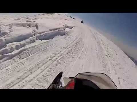 Motoslitta Monte Pora 07/03/2015 Snowmobile GoPro