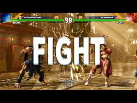 Evo 2016 - Street Fighter V (Semifinals): Babushas vs Flipinoman