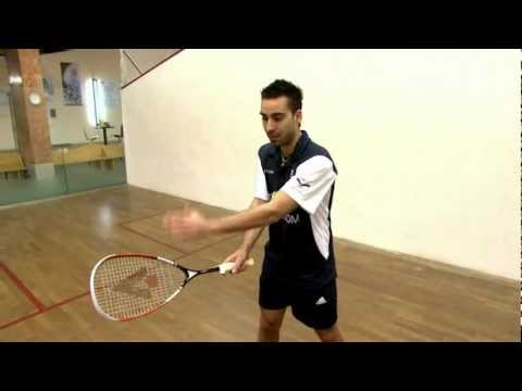 Squash Iskola Krajcsák Márkkal: 2. Ütőfogás