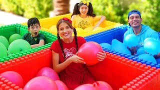 Download lagu Permainan bola Air berwarna-warni lego challenge | Jason Vlogs Indonesia mp3