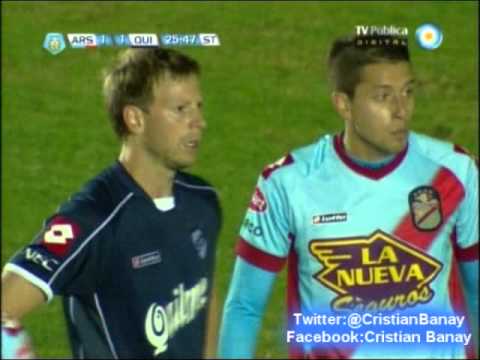 Arsenal 1 Quilmes 2 (Relato Ariel Helueni)  Torneo Final 2013 Los goles (8/6/2013)