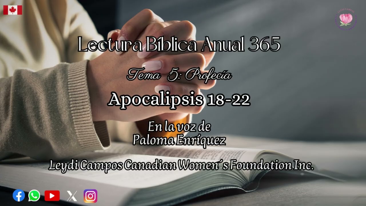 MR Lectura Bíblica Anual 365 | Tema 5: Profecía | Apocalpsis | Día 357 | Viernes