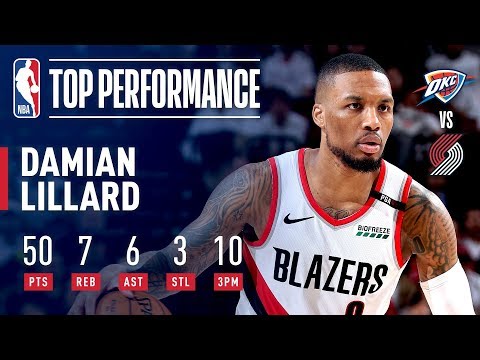 Damian Lillard Drops 50 and the Series-Winner! | April 23, 2019