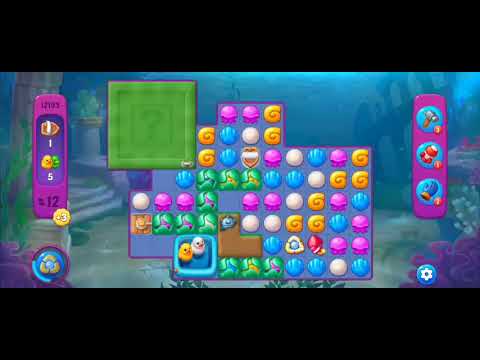 Fishdom Super Hard Level 12193 (with Double Lightning Booster) @choraelmin