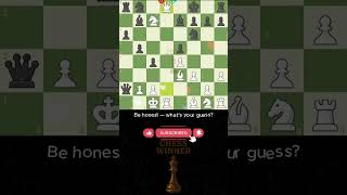 Is This Move Brilliant or a Blunder? ♟️🧐🔥 | Chess Winner #chess #shorts #checkmate #brilliant