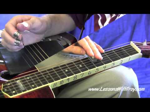 Movable Minor Pentatonic & Blues Scale Patterns for Dobro - taught by Troy Brenningmeyer