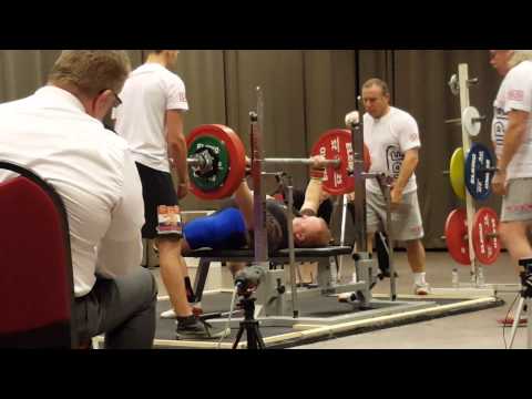 Pjotr vd Hoek benched Dutch Classic Record 200.5kg
