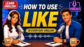 Learn English Podcast | Real Conversations | How to Use "Like" in Everyday English