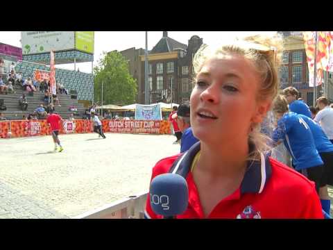 Grote Markt toneel van voetbaltoernooi