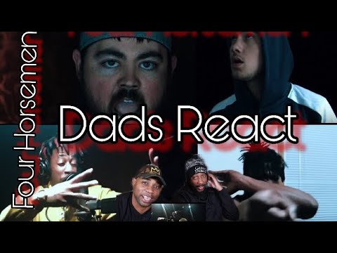 DADS REACT | CRYPT x QUADECA x DAX x SCRU - FOUR HORSEMEN (OFFICIAL VIDEO) | REACTION