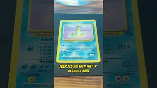 Man kann Sammelkarten restaurieren? #pokemon #pokemonkarten #pokemontcg #tcg
