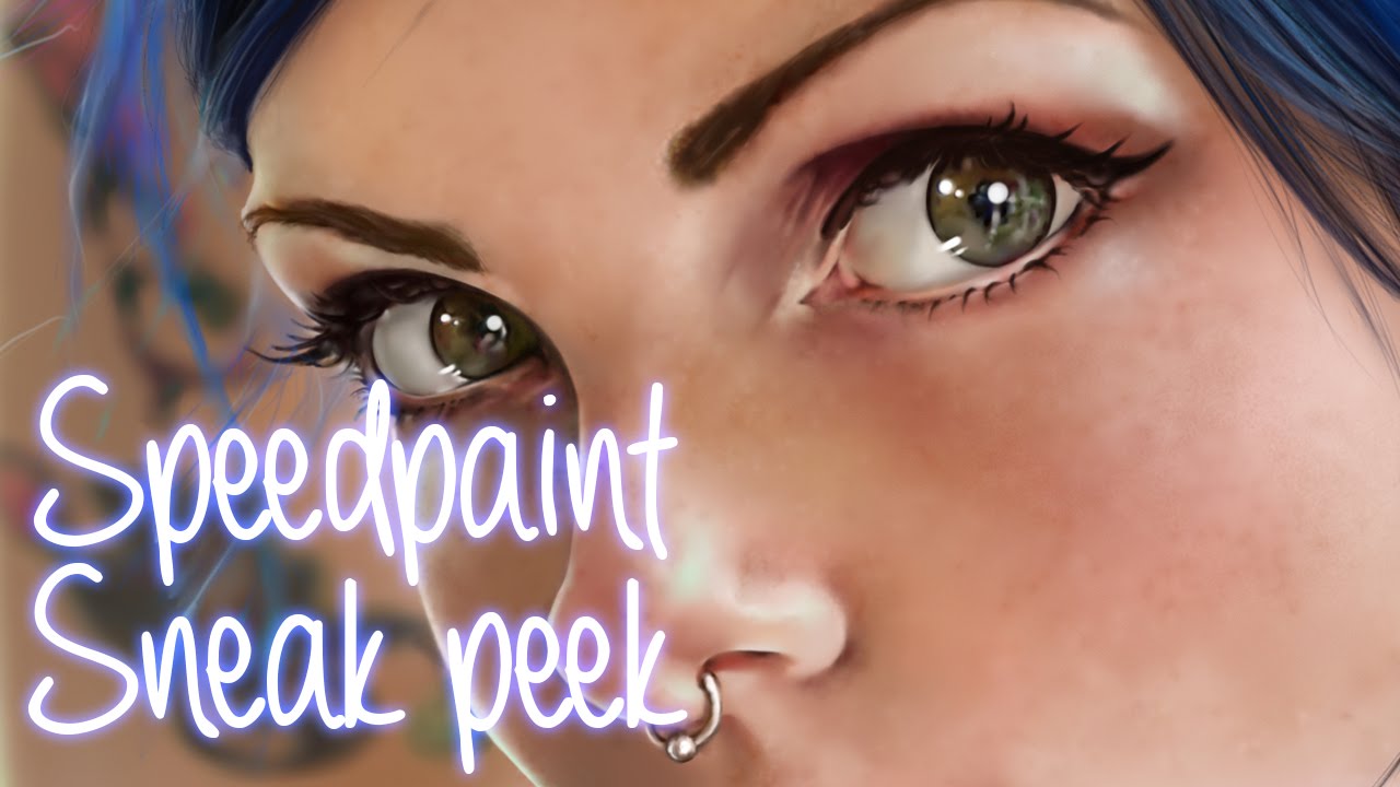 Realistic portrait speedpaint - Sneak peek