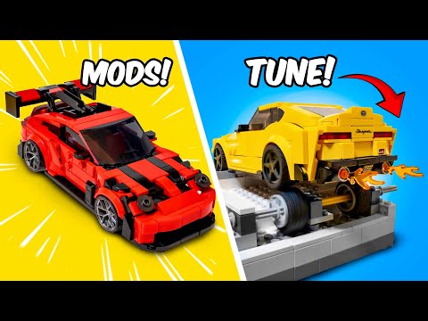 100 INSANE LEGO Car IDEAS...
