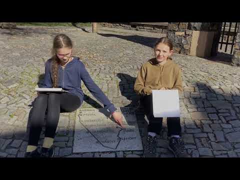 Historical Tišnov guide for volunteers made by Ada and Anna
