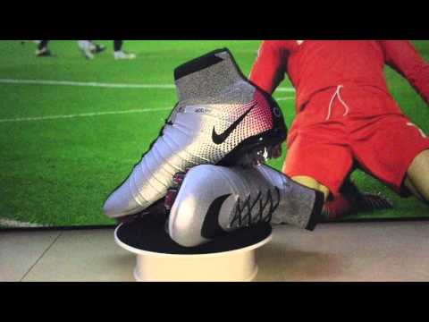 Nike Mercurial Superfly CR7 Quinhentos Cleats Silver/Red/Black